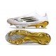adidas F50+ FG Shoes White Core Black Met Gold