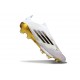 adidas F50+ FG Shoes White Core Black Met Gold