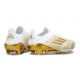 adidas F50+ FG Shoes Ftwr White Gold Met
