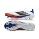 adidas F50+ FG Shoes White Black Bright Red