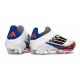 adidas F50+ FG Shoes White Black Bright Red