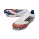 adidas F50+ FG Shoes White Black Bright Red