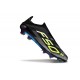adidas F50+ LL FG Firm Ground Cleats Core Black Iron Met. Lucid Lemon