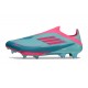 adidas F50+ FG Shoes X MESSI Flash Aqua Lucid Pink Lucid Cyan