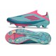 adidas F50+ FG Shoes X MESSI Flash Aqua Lucid Pink Lucid Cyan