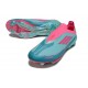 adidas F50+ FG Shoes X MESSI Flash Aqua Lucid Pink Lucid Cyan