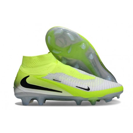 Nike Phantom 6 High Cut Elite FG Gray Volt Black