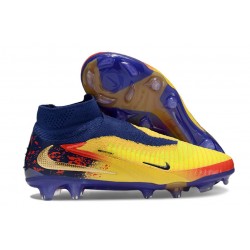 Nike Phantom 6 High Cut Elite FG Yellow Gold Black