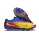 New Nike Phantom 6 Low Cut Elite FG Yellow Blue Red Gold