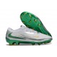 New Nike Phantom 6 Low Cut Elite FG White Green Silver