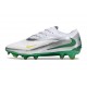 New Nike Phantom 6 Low Cut Elite FG White Green Silver
