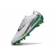 New Nike Phantom 6 Low Cut Elite FG White Green Silver