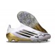adidas F50 Elite Laceless FG White Core Black Met Gold