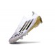 adidas F50 Elite Laceless FG White Core Black Met Gold