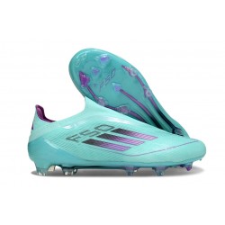 adidas F50 Elite Laceless FG Blue Black