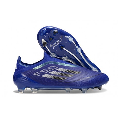 adidas F50 Elite Laceless FG Royal Blue