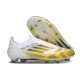 adidas F50 Elite Laceless FG White Yellow