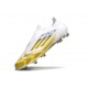 adidas F50 Elite Laceless FG White Yellow