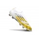 adidas F50 Elite Laceless FG White Yellow