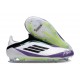 adidas F50 Elite Laceless FG X Messi Ftwr White Core Black Unity Purple