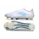 adidas F50 Elite Laceless FG White Pearl Met. Blue