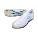 adidas F50 Elite Laceless FG White Pearl Met. Blue