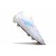 adidas F50 Elite Laceless FG White Pearl Met. Blue