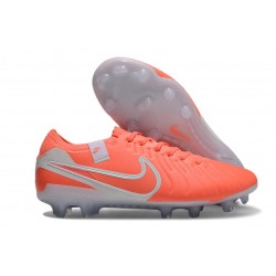 Nike Tiempo Legend X Elite Leather FG Hot Lava White