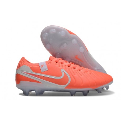 Nike Tiempo Legend X Elite Leather FG Hot Lava White