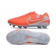 Nike Tiempo Legend X Elite Leather FG Hot Lava White