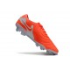 Nike Tiempo Legend X Elite Leather FG Hot Lava White
