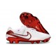 Nike Tiempo Legend X Elite Leather FG White Bright Crimson
