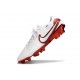 Nike Tiempo Legend X Elite Leather FG White Bright Crimson