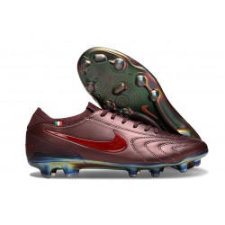 Nike Tiempo Legend X Elite Leather FG Maroon