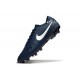 Nike Tiempo Legend X Elite Leather FG Navy Blue White