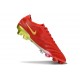 Nike Tiempo Legend X Elite Leather FG Red Gold