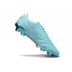 Nike Tiempo Legend X Elite Leather FG Blue Silver