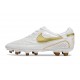 Nike Tiempo Legend X Elite Leather FG Ronaldo White Gold