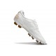 Nike Tiempo Legend X Elite Leather FG Ronaldo White Gold