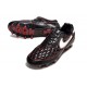 Nike Tiempo Legend X Elite Leather FG Ronaldo Black White Red