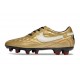 Nike Tiempo Legend X Elite Leather FG Ronaldo Gold White