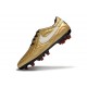 Nike Tiempo Legend X Elite Leather FG Ronaldo Gold White
