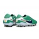 Nike Tiempo Legend X Elite Leather FG Stadium Green White Dark Obsidian