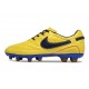 Nike Tiempo Legend X Elite Leather FG R10 Yellow Black