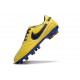 Nike Tiempo Legend X Elite Leather FG R10 Yellow Black