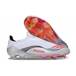 News adidas F50 Elite LL FG X MESSI Ftwr White Lucid Red Silver Met.