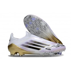 News adidas F50 Elite LL FG White Core Black Met Gold