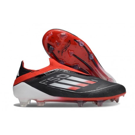 News adidas F50 Elite LL FG Black Red White