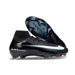 Nike Zoom Mercurial Superfly 10 Elite FG Black Ice Blue