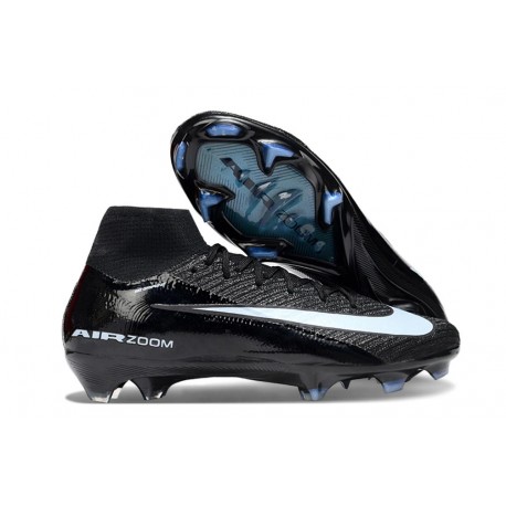 Nike Zoom Mercurial Superfly 10 Elite FG Black Ice Blue